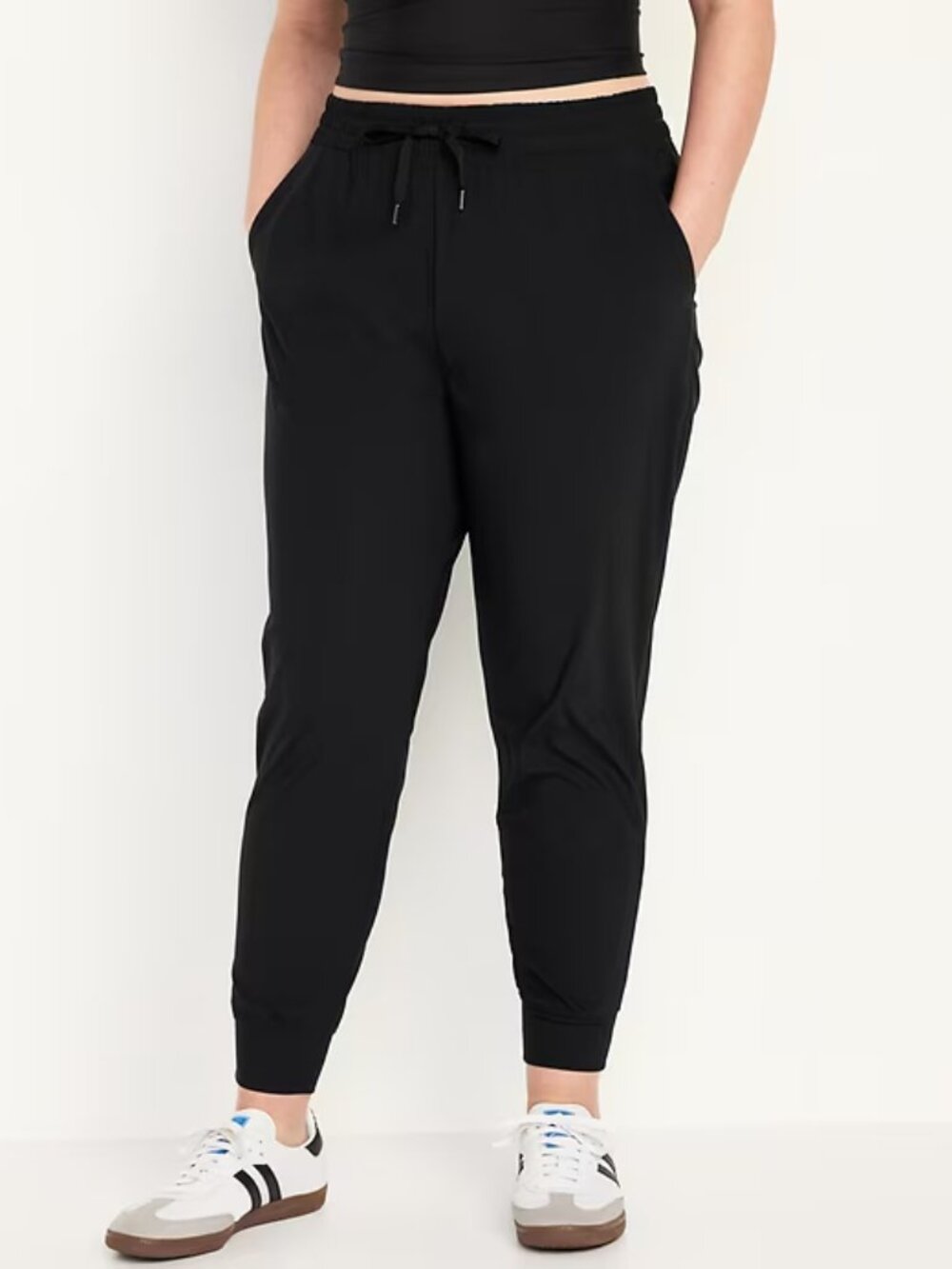 Old Navy Jogger Pants – Women’s High Waisted SleekTech Style - NAVY - Size L